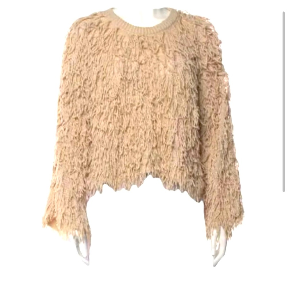 Women's Beige A.L.C. Textured Sweater